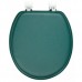 Ginsey Solid Hunter Green Padded Toilet Seat - B001CRJO34